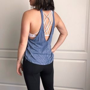 Lululemon open back tank top